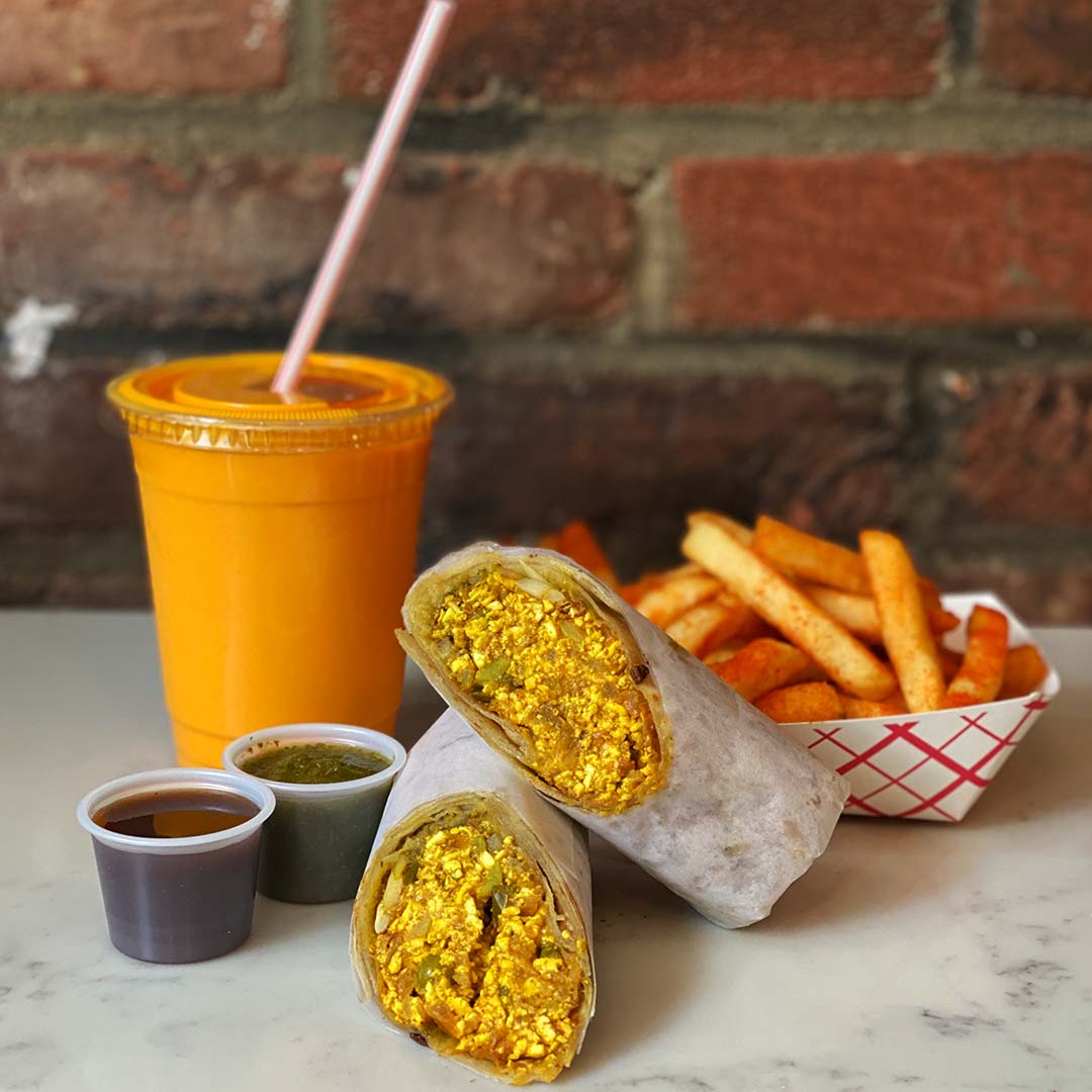 Paneer Bhurjee Kathi Roll Combo