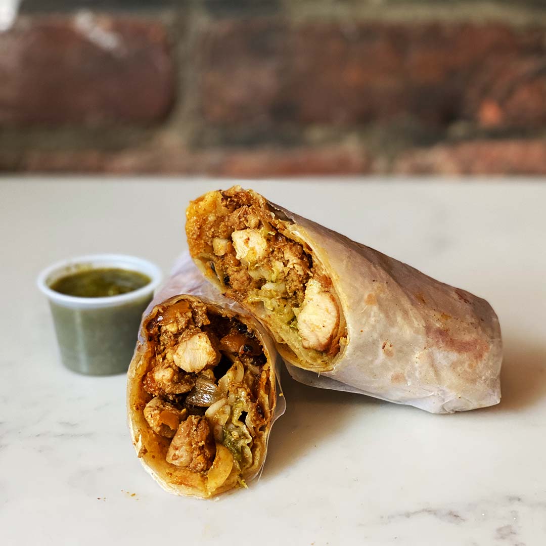 Chicken Korma Kathi Roll